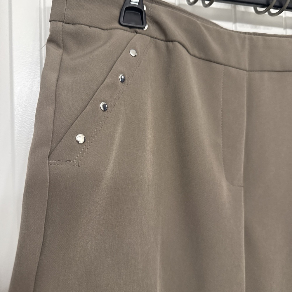 Zac And Rachel BOND 18 Woman's Size 10 Dress Pants Slim Leg Wrinkle Resistan NWT - Picture 3 of 7